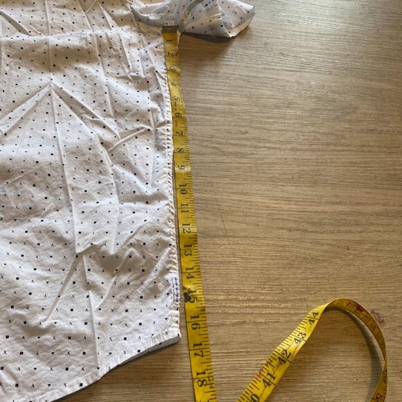 Armani Exchange Slim Fit Hourglass Short Sleeve Woven Shirt - Picture 5 of 6